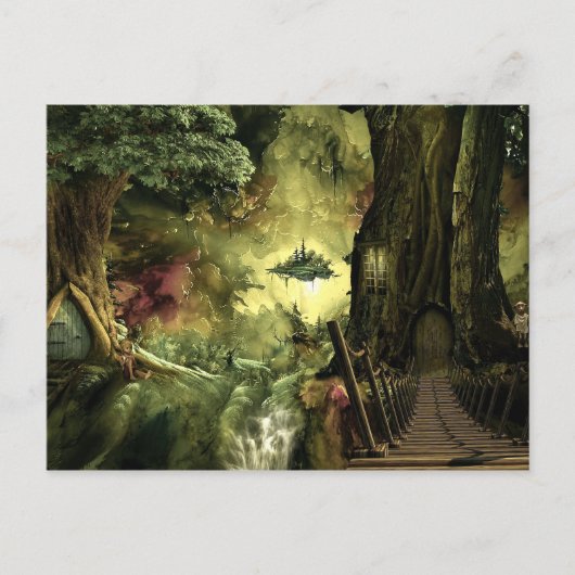 Amazonのファンタジー ポストカード (正面)