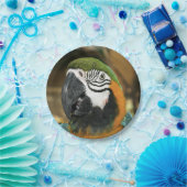 Amazonの青と黄色のマカオ ペーパープレート (パーティー)