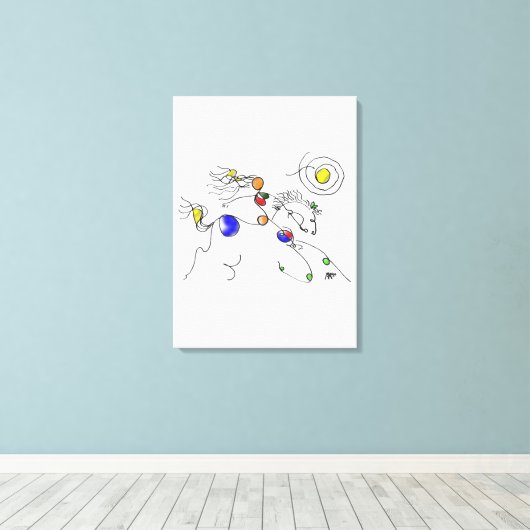 Amazon キャンバスプリント (インサイチュ (ウッドフロア))