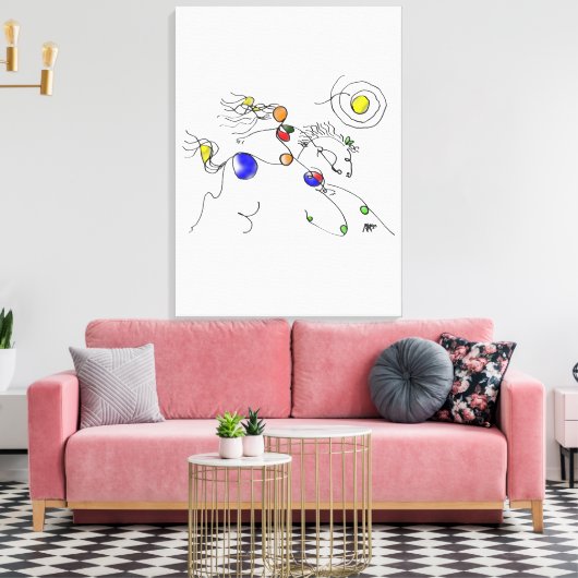 Amazon キャンバスプリント (インサイチュ (リビング))