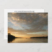 Amazon Human Societyポストカード：美しいAmazon S ポストカード (正面/裏面)