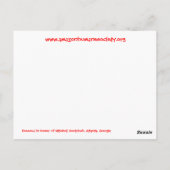 Amazon Hyromatic Societyはがき:ドッ大切グセリ ポストカード (裏面)