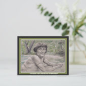 Amazon Rain forestの長老ポストカードw orig.art ポストカード (スタンド正面)