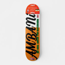 AMBANI JMT INDIA 7 3/4" スケートボードデッキ