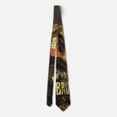 Ambassadeurs, Aristide Bruant by Toulouse Laurec ネクタイ (裏面)