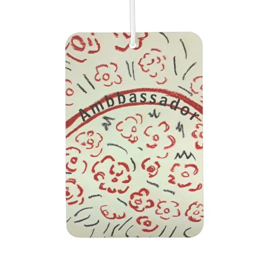 Ambassador カーエアーフレッシュナー (正面)