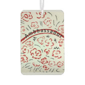 Ambassador カーエアーフレッシュナー (裏面)