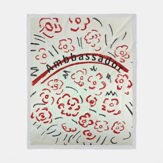 Ambassador フリースブランケット (正面)
