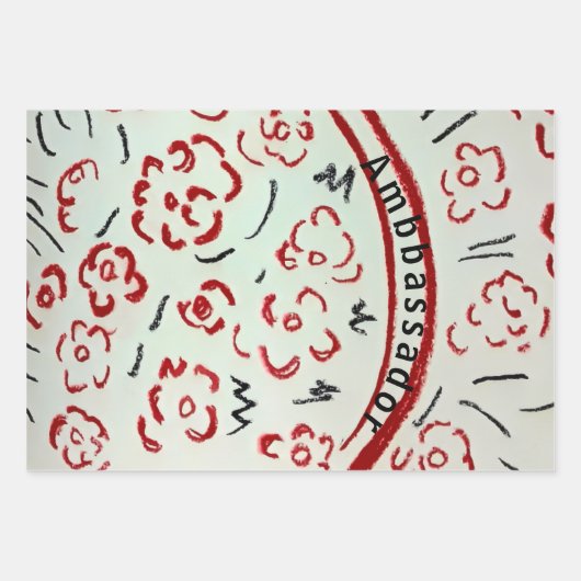 Ambassador ラッピングペーパーシート (正面)