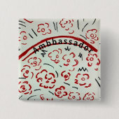 Ambassador 缶バッジ (正面)