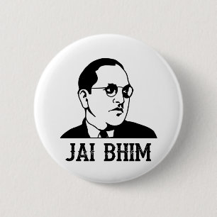 Ambedkar Jayanthi Jai Bhim/Bheem 缶バッジ