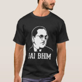 Ambedkar Jayanthi Jai Bhim/Bheem Tシャツ (正面)
