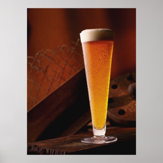 Amber Beer Poster Prints ポスター (正面)