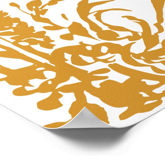 Amber Botanical Garden Wedding Welcome  ポスター (角)