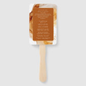 Amber Brandy抽象芸術結婚インクID1089 ハンドファン (裏面)