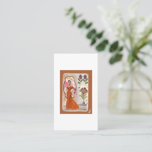 Amber Elegance 名刺 (スタンド正面)