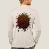 Amber Fade トライブレンドＴシャツ (背面)