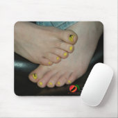 Amber Feet Mousepad マウスパッド (マウス)