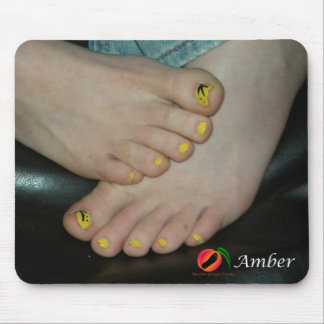 Amber Feet Mousepad マウスパッド