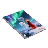 Amber & Frosty Aurora Magic Notebook ノートブック (右側)