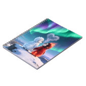 Amber & Frosty Aurora Magic Notebook ノートブック (左側)