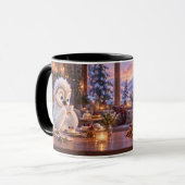 Amber & Frosty Cozy Cocoa Time マグカップ (正面左)