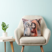 Amber & Frosty Cozy Penguin Pillow クッション (椅子)