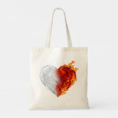 Amber & Frosty Cute Penguin Tote Bag トートバッグ (裏面)