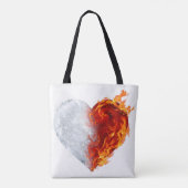 Amber & Frosty Cute Penguin Tote Bag トートバッグ (裏面)