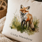 Amber Gaze: Meadow Fox オーダーメイド クッション