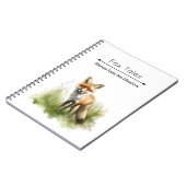 Amber Gaze: Meadow Fox, custom ノートブック (左側)