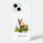 Amber Gaze: Meadow Fox, custom Case-Mate iPhoneケース (裏面)