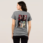 Amber L. Larsen | 独立系作家 女性用Tシャツ トライブレンドTシャツ (裏面全面)