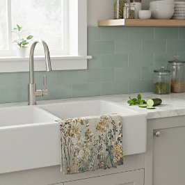 Amber meadow floral キッチンタオル