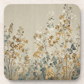 Amber meadow floral コースター (正面)