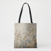 Amber meadow floral トートバッグ (正面)