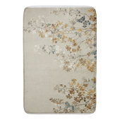 Amber meadow floral バスマット (正面縦)