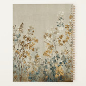 Amber meadow floral プランナー手帳 (裏面)