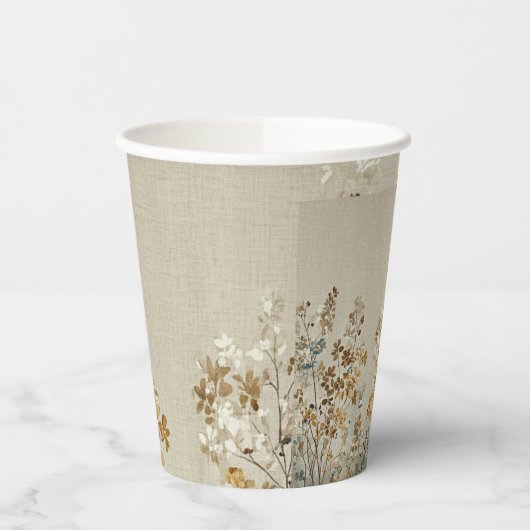 Amber meadow floral 紙コップ (左)