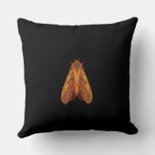 Amber Moth – Surreal Nature Form クッション (裏面)