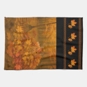 Amber Nest Wide Border Kitchen Towels キッチンタオル (横)