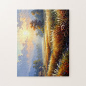 Amber Silence Over the Fields Puzzle ジグソーパズル (縦)