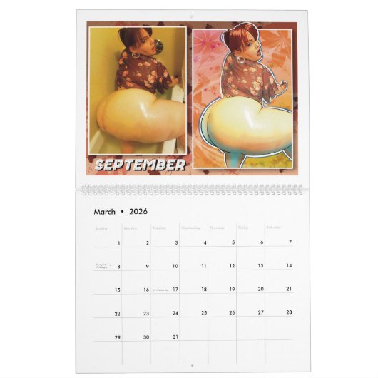 Amber Thyc's 2025 - 2026 カレンダー (3月 2026)