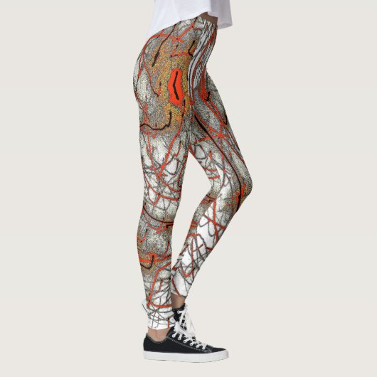 Amber Web Leggings レギンス (右)