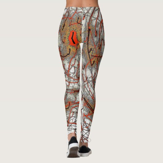 Amber Web Leggings レギンス (裏面)