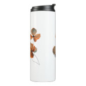 Amber Whisper Petals in the Dark Quiet Bloom Ember タンブラー (回転左)