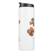 Amber Whisper Petals in the Dark Quiet Bloom Ember タンブラー (回転右)