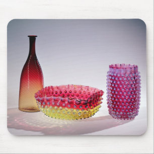 Amberinaのボトル、ニューイングランドGlass Company 1885年 マウスパッド
