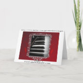 Ambers Life やる気を起こさせる Greeting Card カード (裏面)