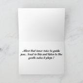 Ambers Life's やる気を起こさせる Greeting Card カード (内部)